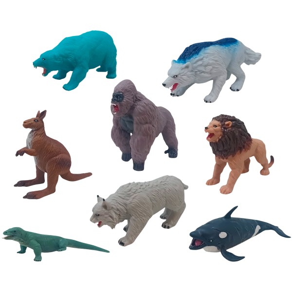 Фото - Стретч-антистрес #sbabam LEGEND OF ANIMALS МАКСІ – ЛІД І ПОЛУМ'Я в асортименті (60/CN25)